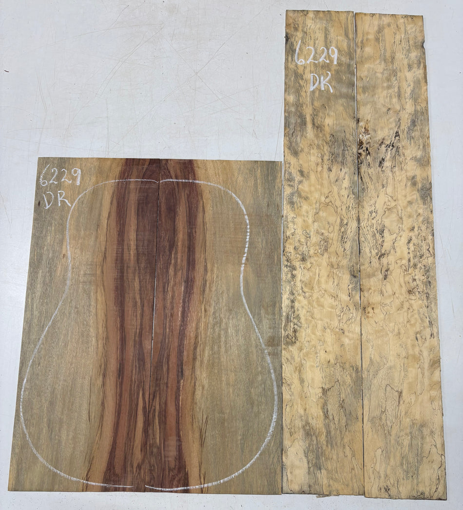 Royal Red Tamarind Dreadnought Back And Side Set #6229