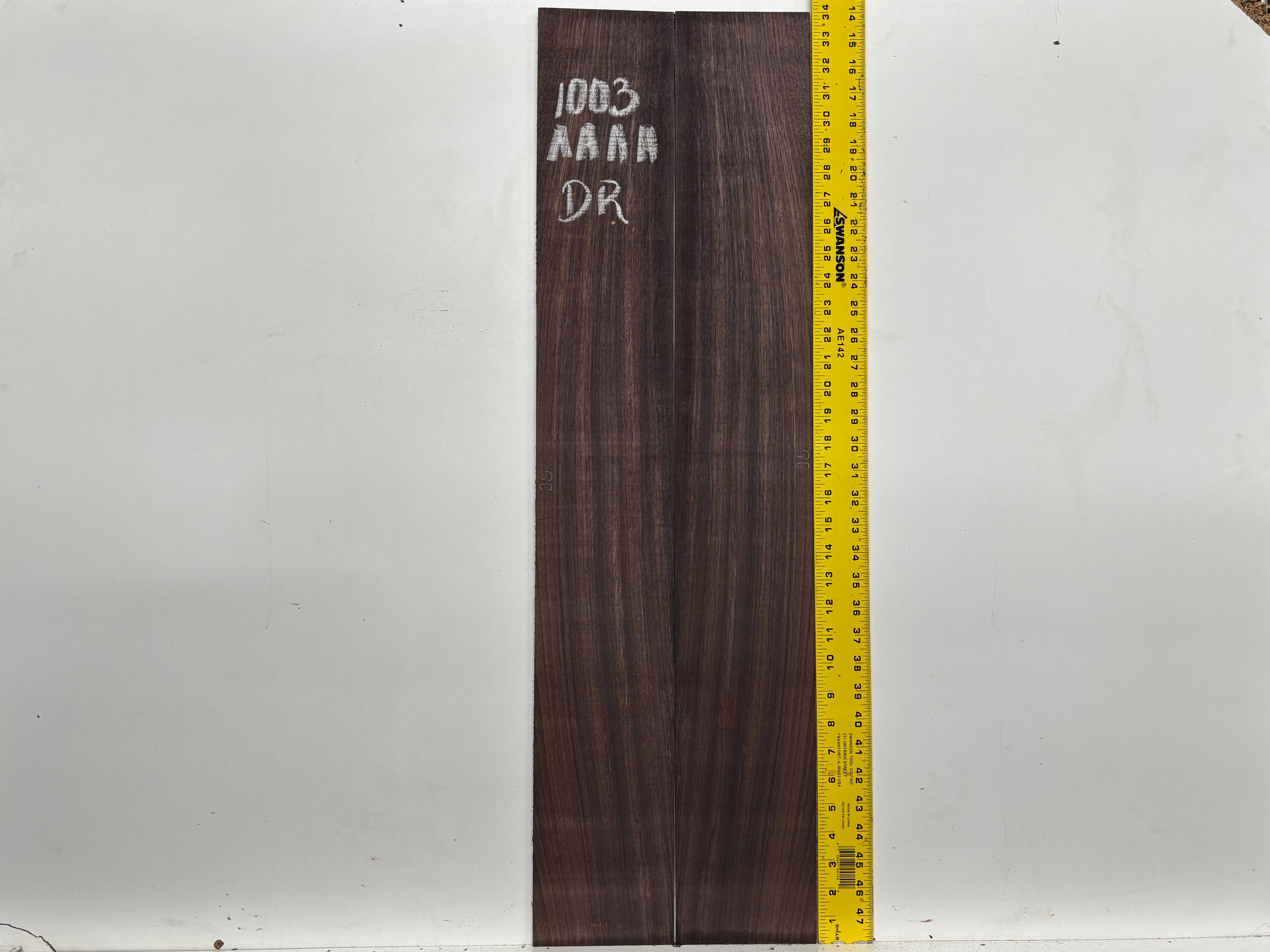 East Indian Rosewood Dreadnought AAAA Grade Guitar Back & Side Set #1003 - Exotic Wood Zone