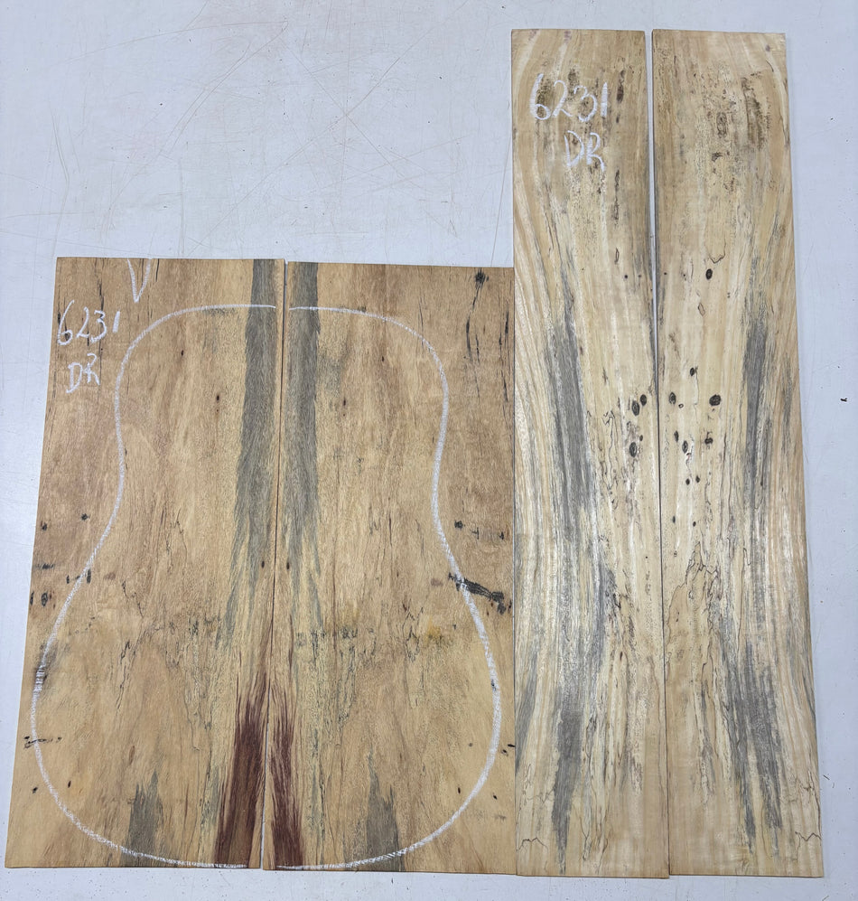 Royal Red Tamarind Dreadnought Back And Side Set #6231