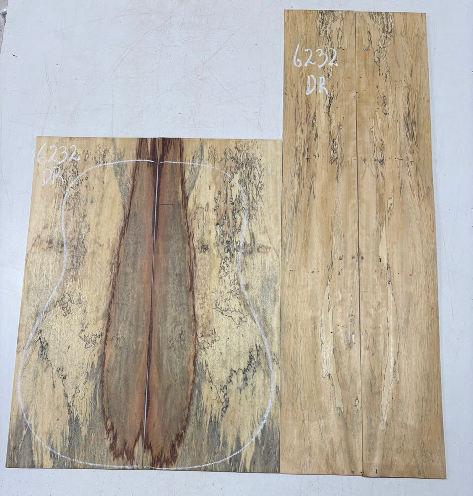 Royal Red Tamarind Dreadnought Back And Side Set #6232