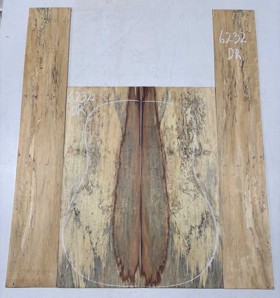 Royal Red Tamarind Dreadnought Back And Side Set #6232