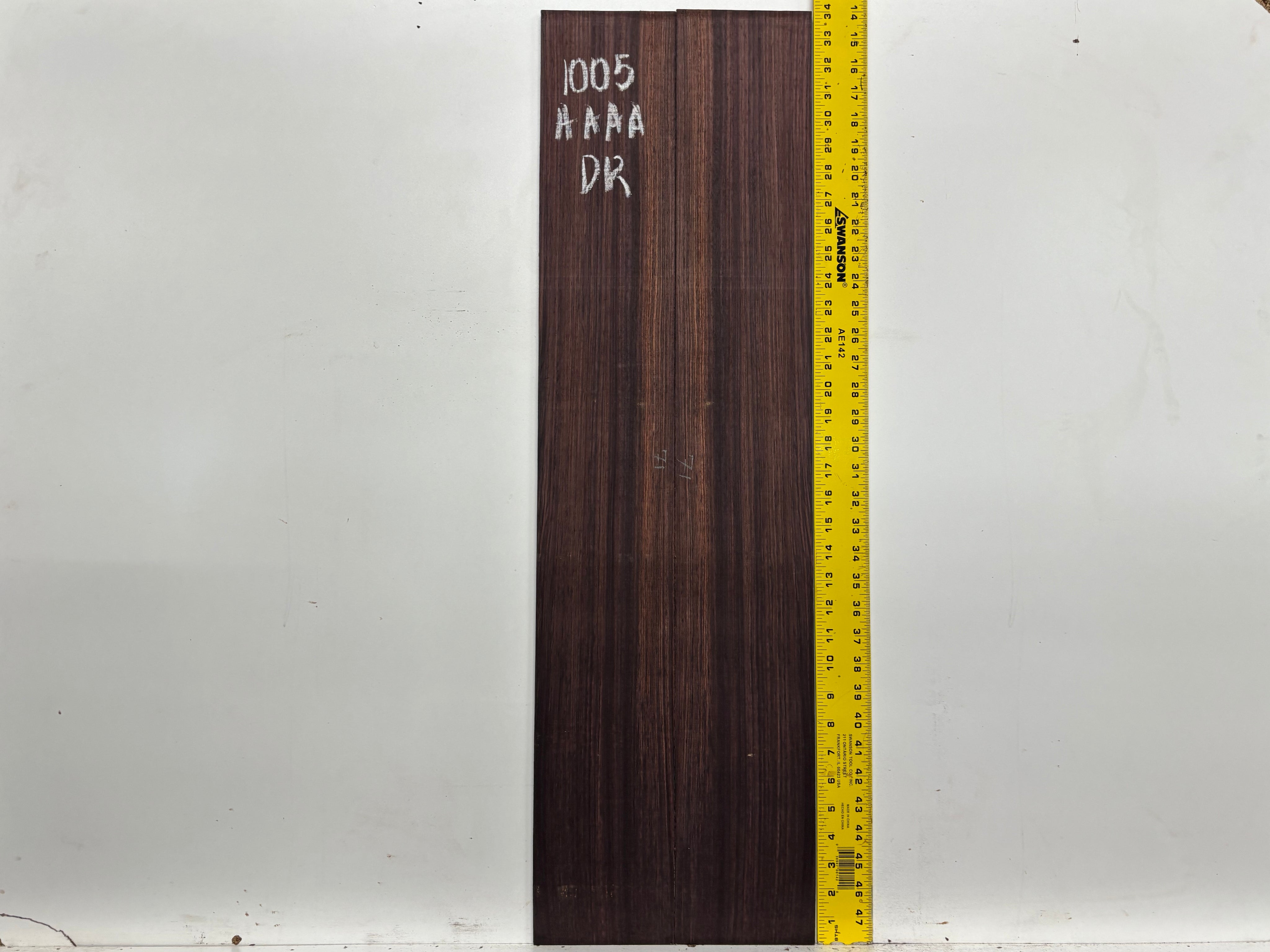 East Indian Rosewood Dreadnought AAAA Grade Guitar Back & Side Set #1005 - Exotic Wood Zone