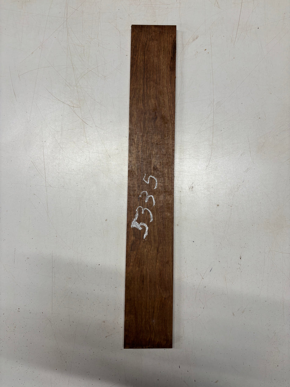 1 Piece, Chechen Fingerboard Blank 21"x3"x3/8"#5335