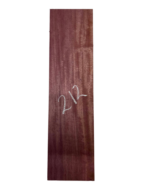 Purpleheart Lumber Wood Blank 21"x5-1/2"x1" #212 - Exotic Wood Zone - Buy online Across USA 