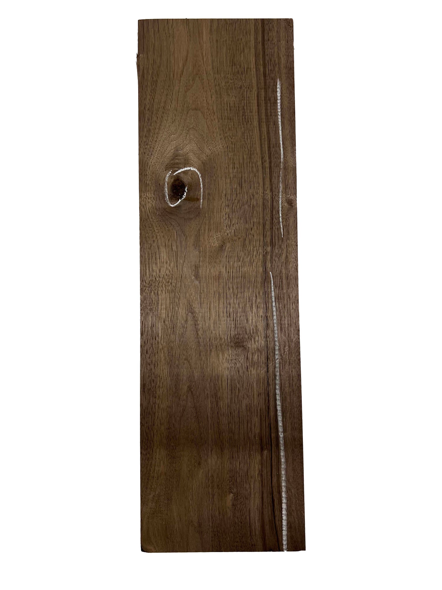 Black Walnut Lumber Board Wood Blank 22&quot;x6-5/8&quot;x2&quot; 