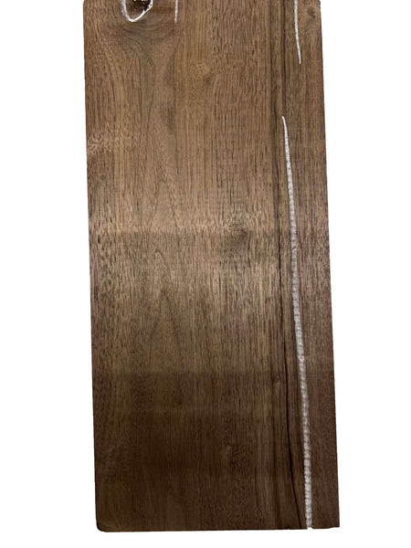 Black Walnut Lumber Board Wood Blank 22"x6-5/8"x2" #217 - Exotic Wood Zone - Buy online Across USA 