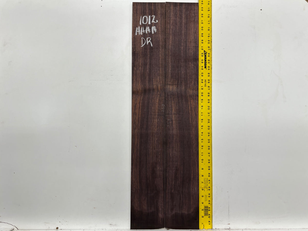 East Indian Rosewood Dreadnought AAAA Grade Guitar Back & Side Set #1012 - Exotic Wood Zone