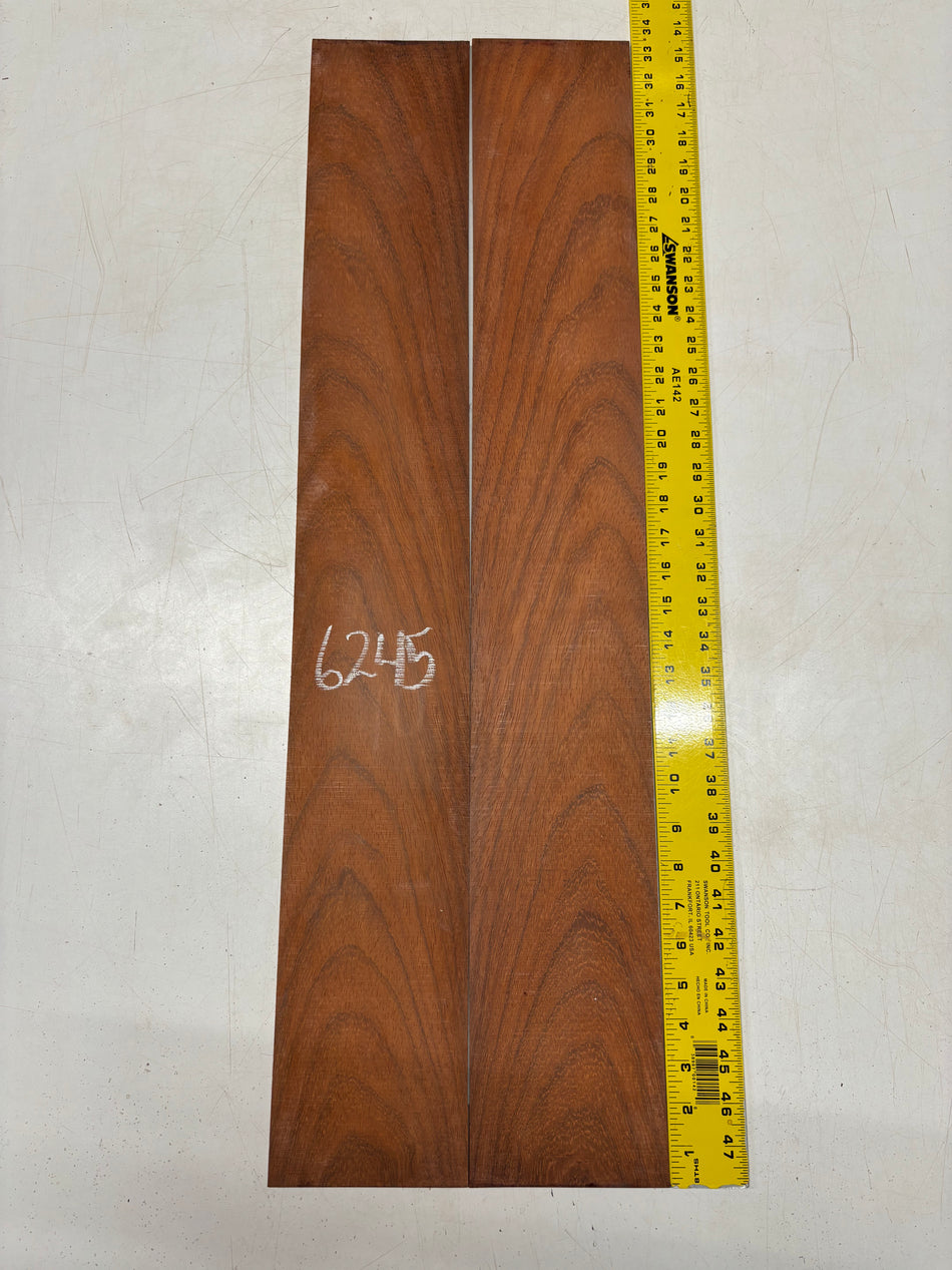 Padauk Dreadnought Guitar Side Set 33"x5"x3/16"#6245