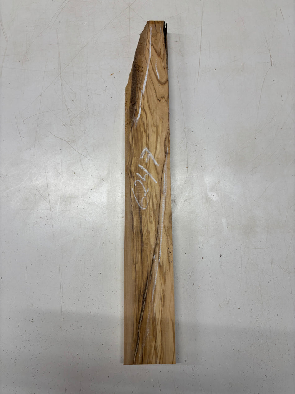 1 Piece, Olivewood Lumber Board Blank 26"x3-1/2"x1-3/8"#6247