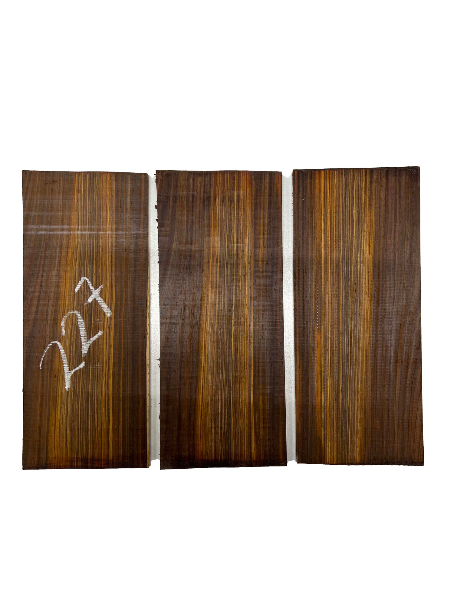 Pack of 3, Cocobolo Guitar Head Plate Luthier tonewood 9-1/2&quot;x4&quot;x1/8&quot; 