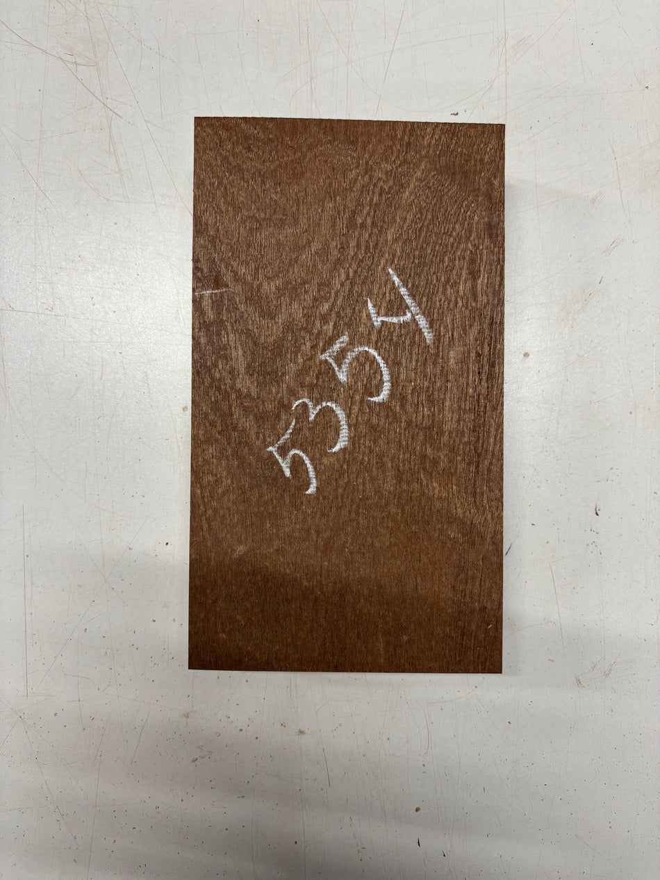 1 Piece, Sapele Lumber Board Blank 10"x5-5/8"x1-7/8"#5354