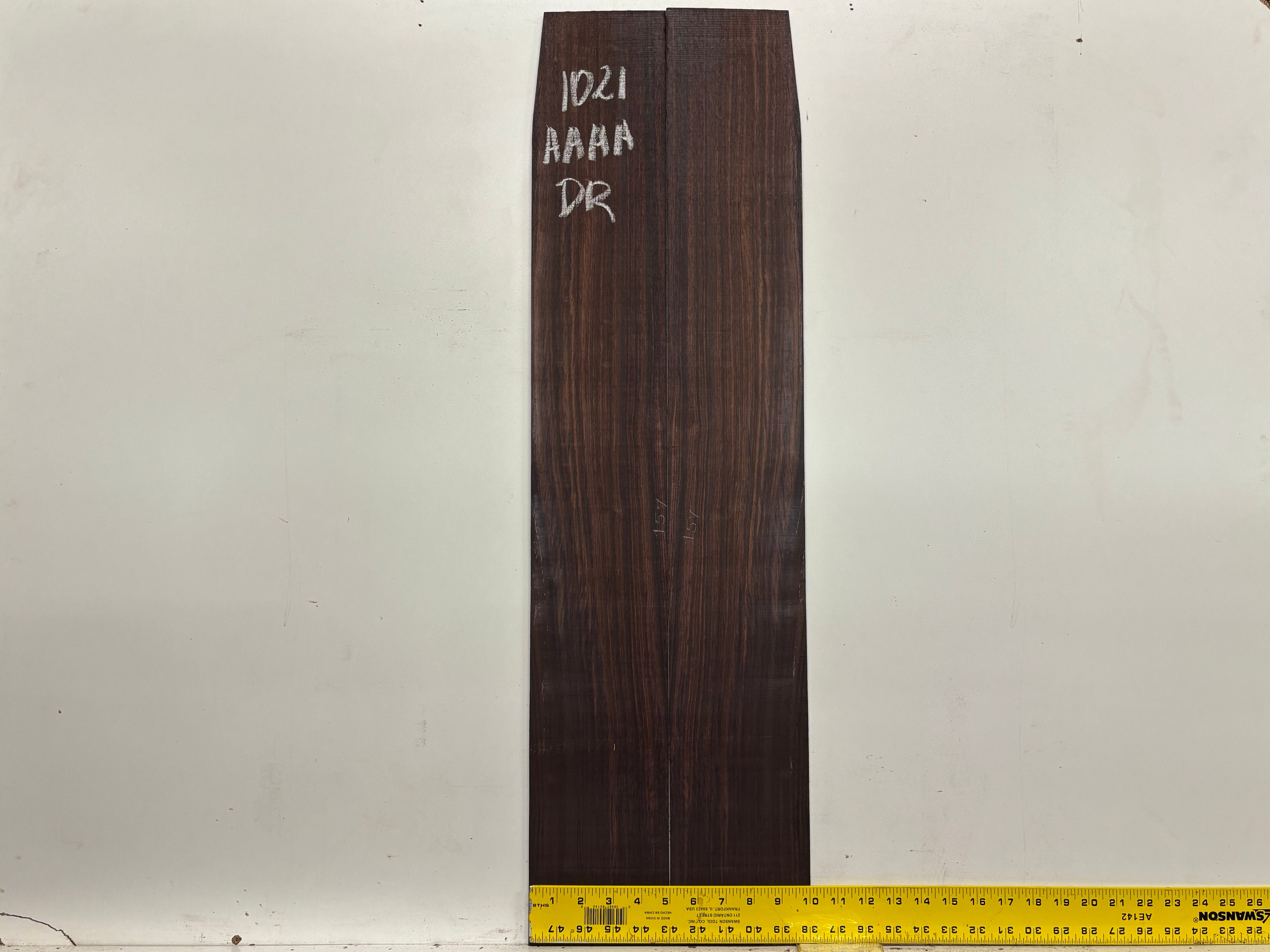 East Indian Rosewood Dreadnought AAAA Grade Guitar Back & Side Set #1021 - Exotic Wood Zone