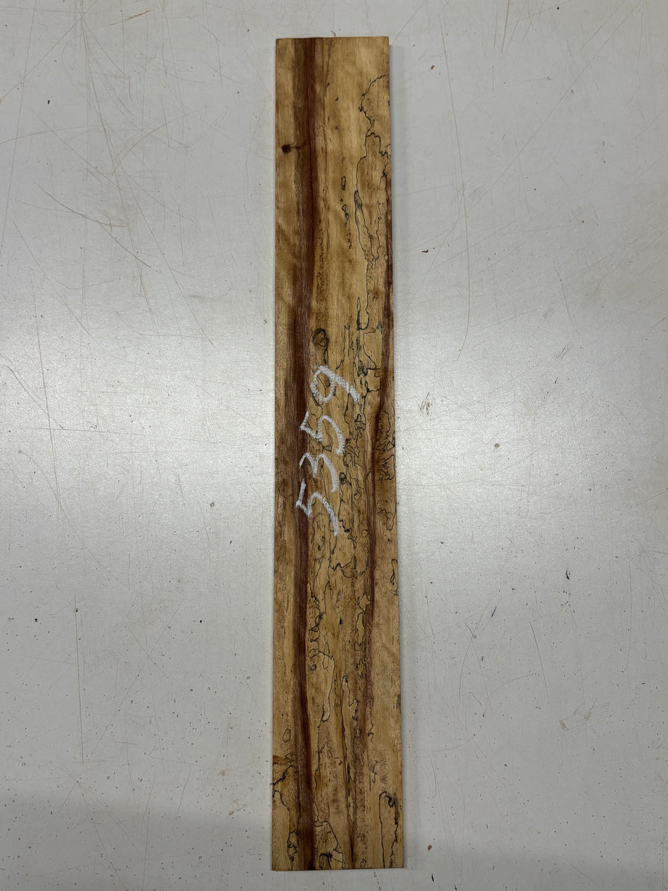 1 Piece, Red Spalted Tamarind Thin Stock Lumber 21"x3"x1/4"#5359