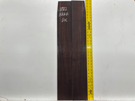 East Indian Rosewood Dreadnought AAAA Grade Guitar Back & Side Set #1022 - Exotic Wood Zone