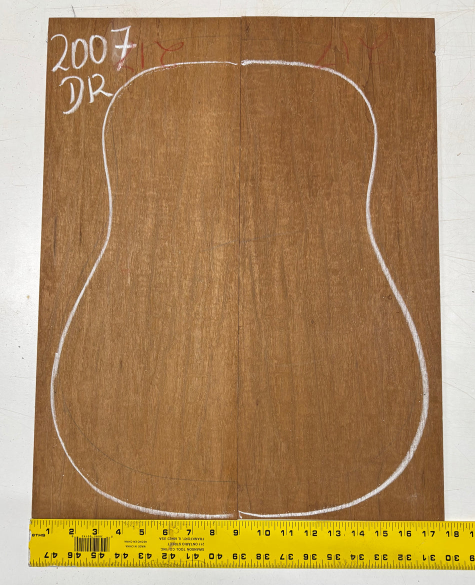 Juego de fondo y aros de guitarra de grado AAAA Dreadnought de palisandro de la India Oriental #61 