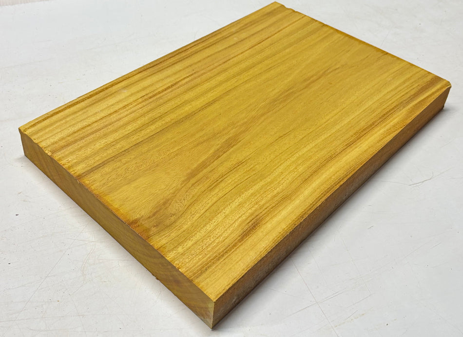 African Swamp Ash/Ayous Guitarra eléctrica/bajo Cuerpo de madera de una sola pieza en blanco 21.5″ x 15-3/4″ x 2-1/4″ #81