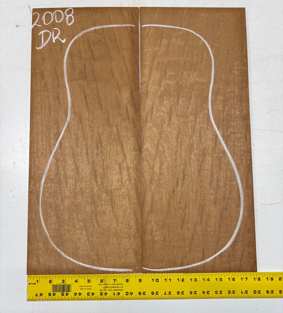 Juego de fondo y aros de guitarra de grado AAAA Dreadnought de palisandro de la India Oriental #61 