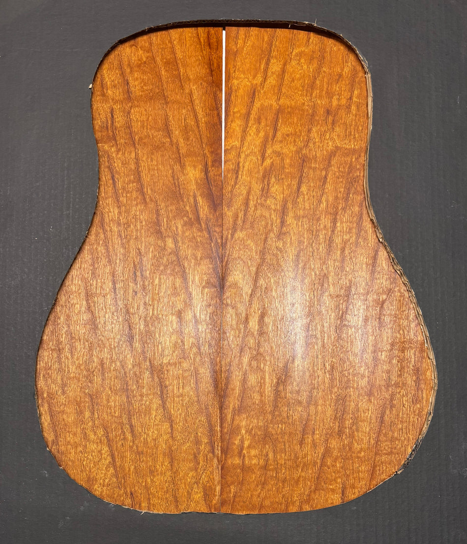 Juego de fondo y aros de guitarra de grado AAAA Dreadnought de palisandro de la India Oriental #61 