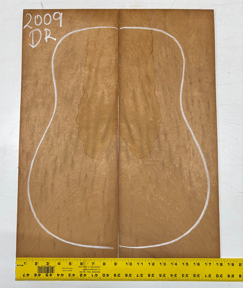 Juego de fondo y aros de guitarra de grado AAAA Dreadnought de palisandro de la India Oriental #61 