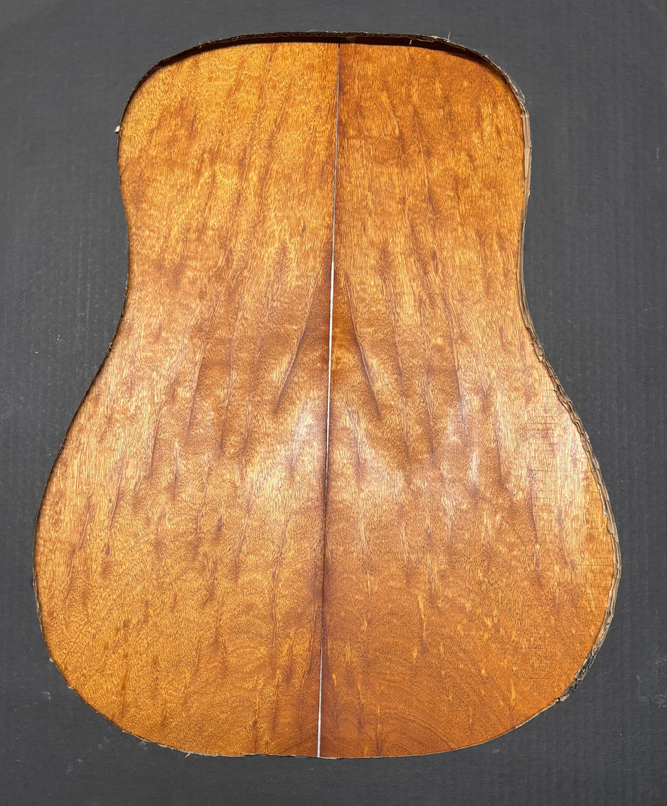 Juego de fondo y aros de guitarra de grado AAAA Dreadnought de palisandro de la India Oriental #61 