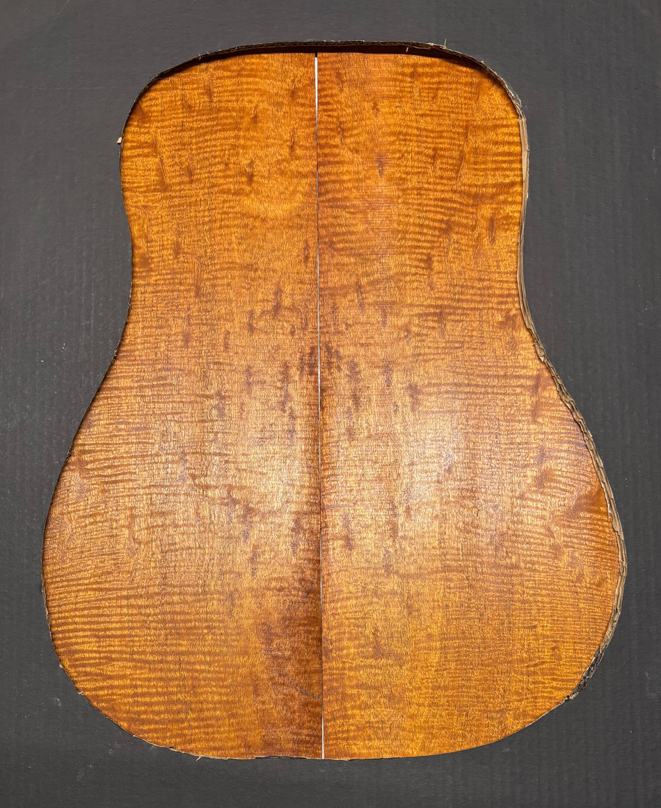 Juego de fondo y aros de guitarra de grado AAAA Dreadnought de palisandro de la India Oriental #61 