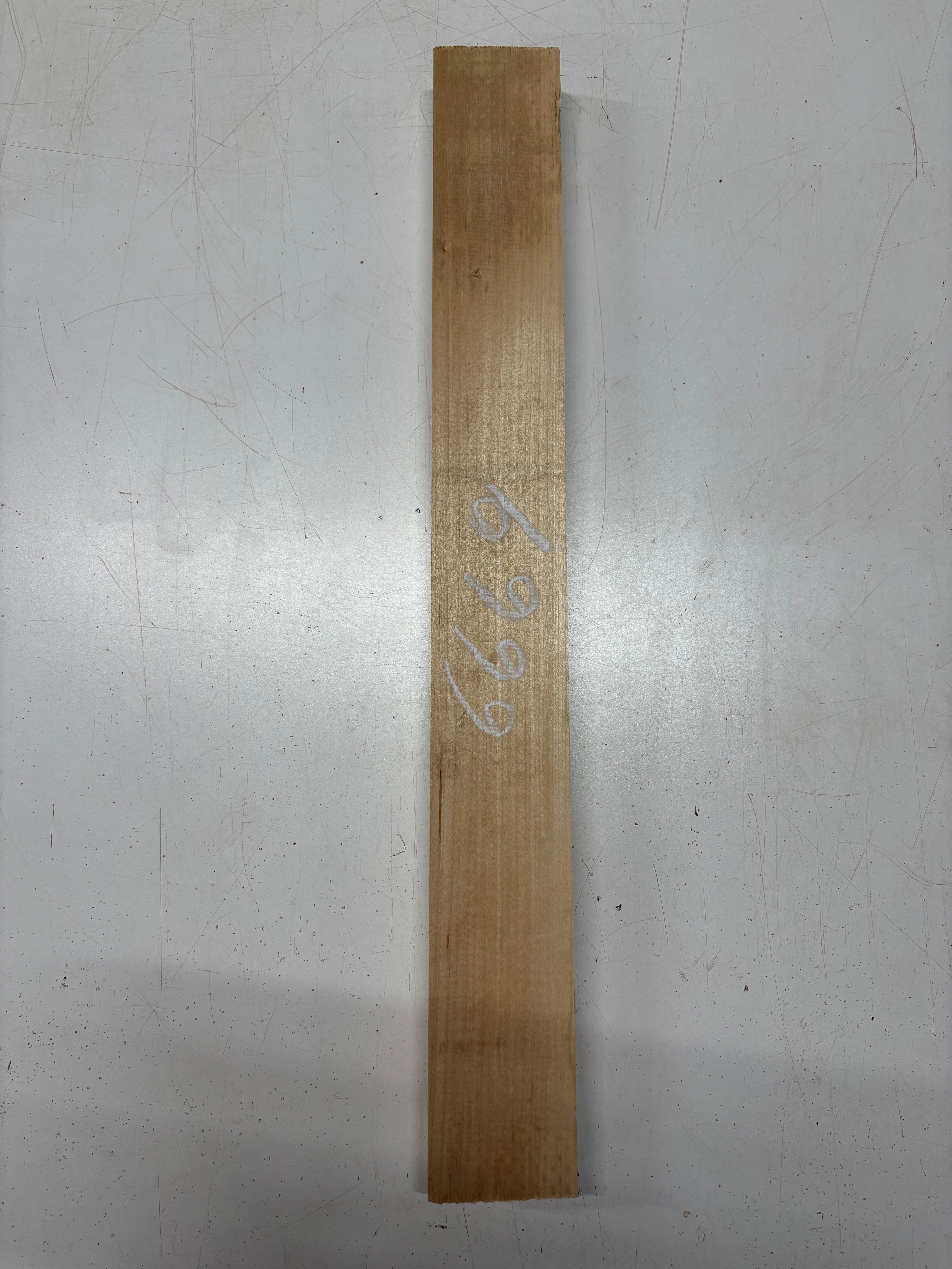1 Piece, Basswood Guitar Neck Blank 25"x3"x1-1/2" #6669 - Exotic Wood Zone
