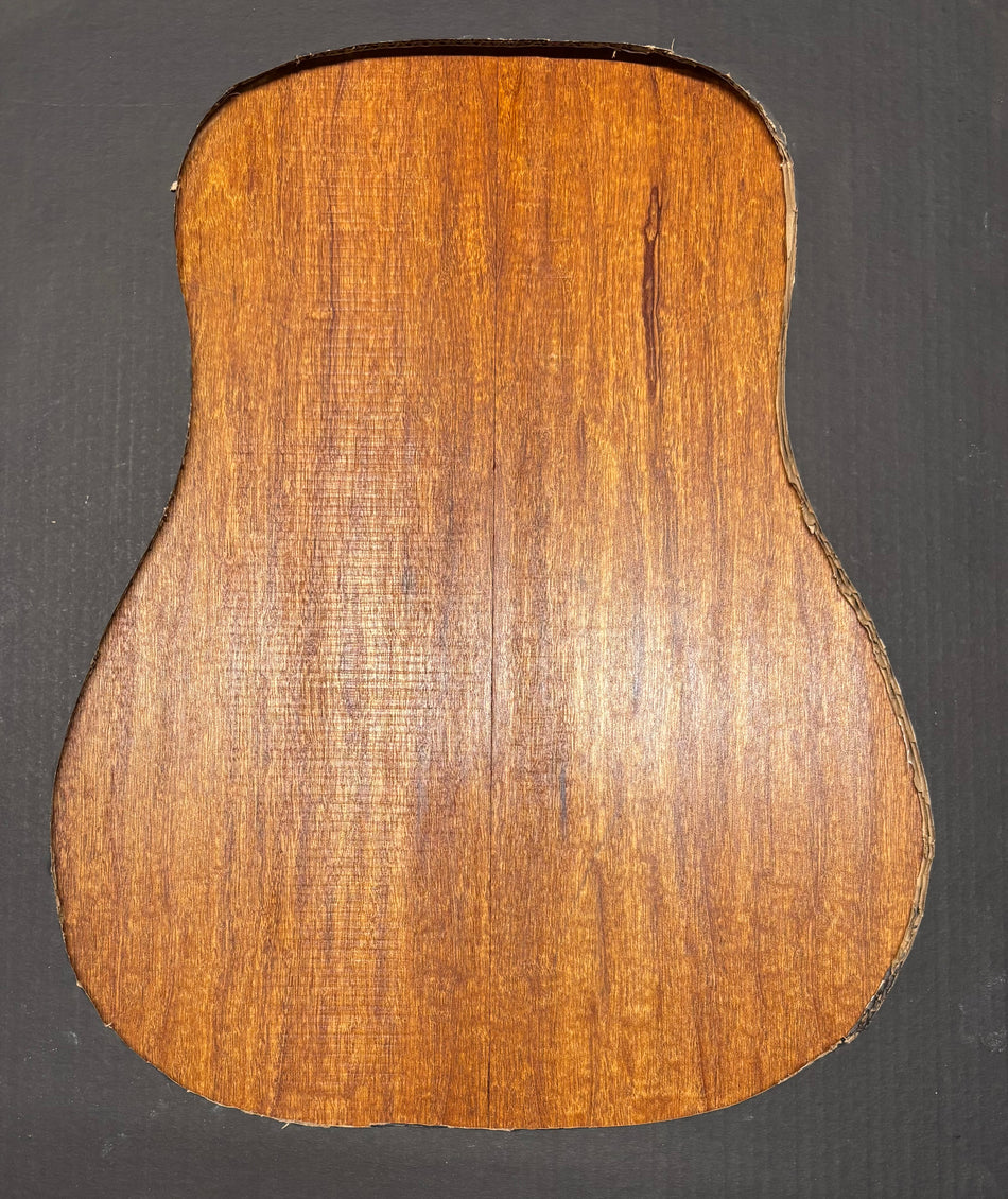 Juego de fondo y aros de guitarra de grado AAAA Dreadnought de palisandro de la India Oriental #61 