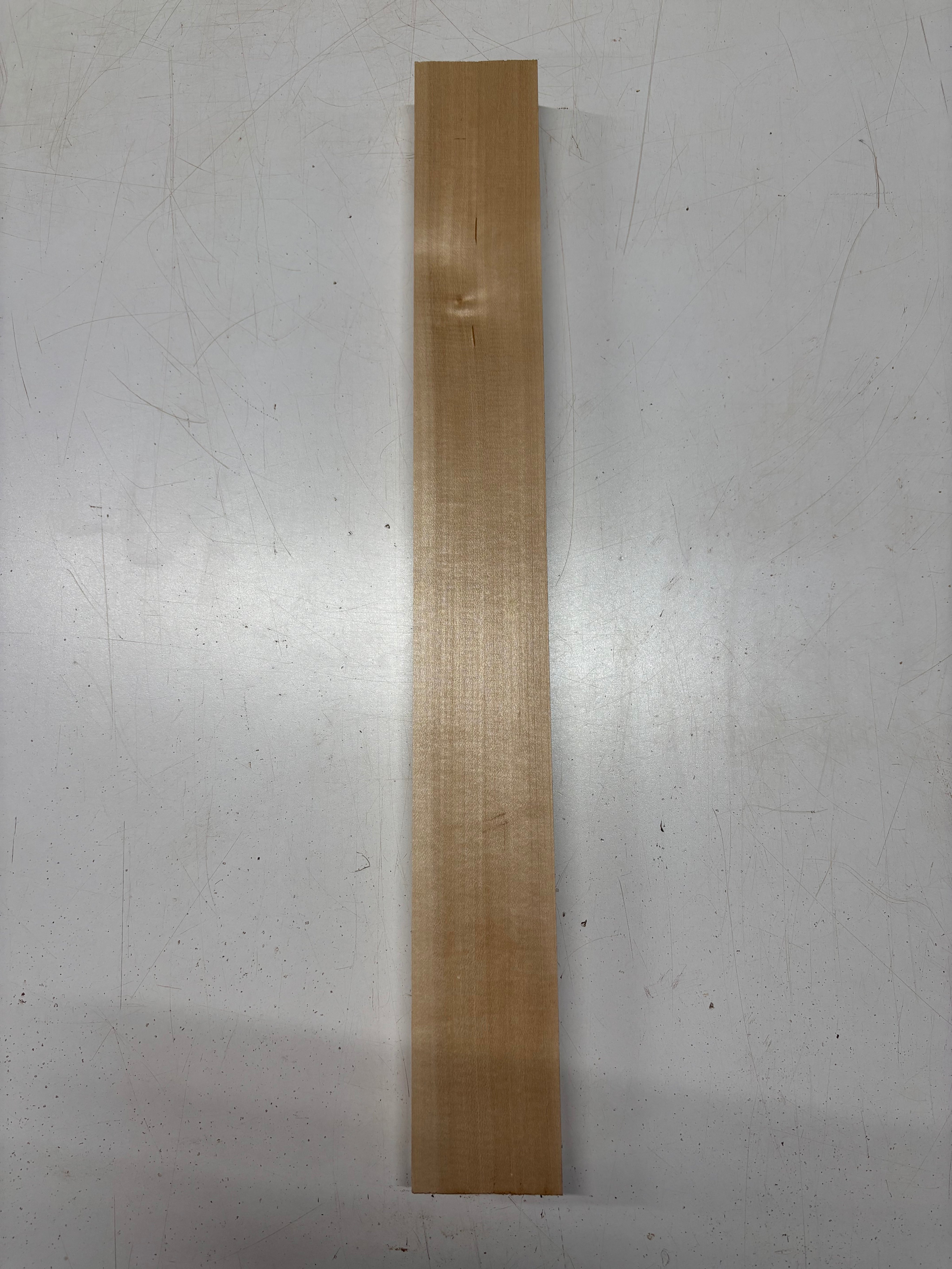 1 Piece, Basswood Guitar Neck Blank 25"x3"x1-1/2" #6669 - Exotic Wood Zone