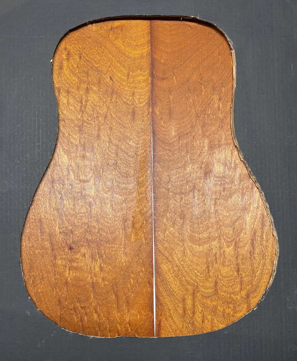 Juego de fondo y aros de guitarra de grado AAAA Dreadnought de palisandro de la India Oriental #61 