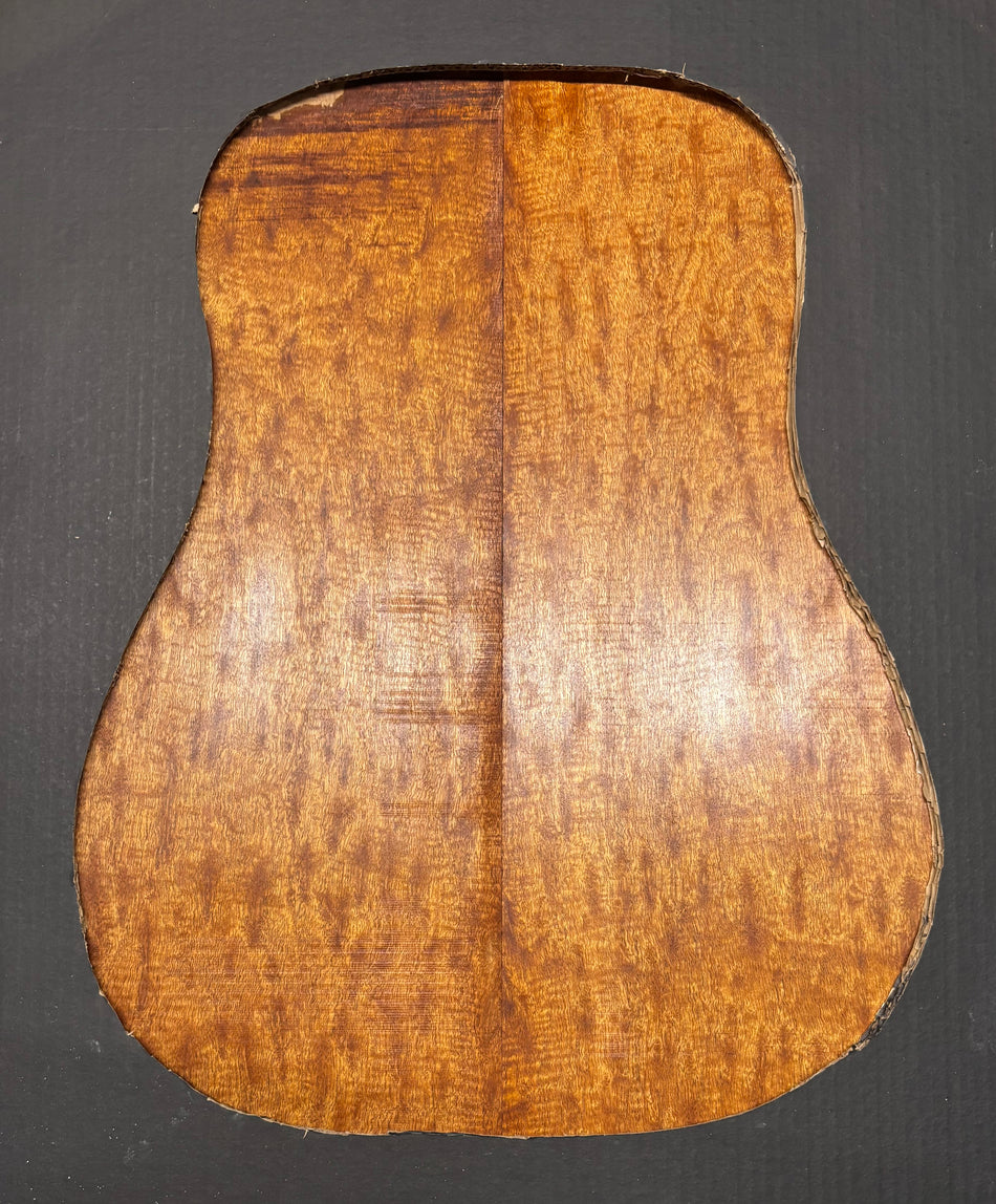 Juego de fondo y aros de guitarra de grado AAAA Dreadnought de palisandro de la India Oriental #61 