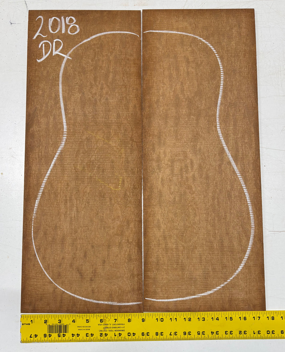 Juego de fondo y aros de guitarra de grado AAAA Dreadnought de palisandro de la India Oriental #61 