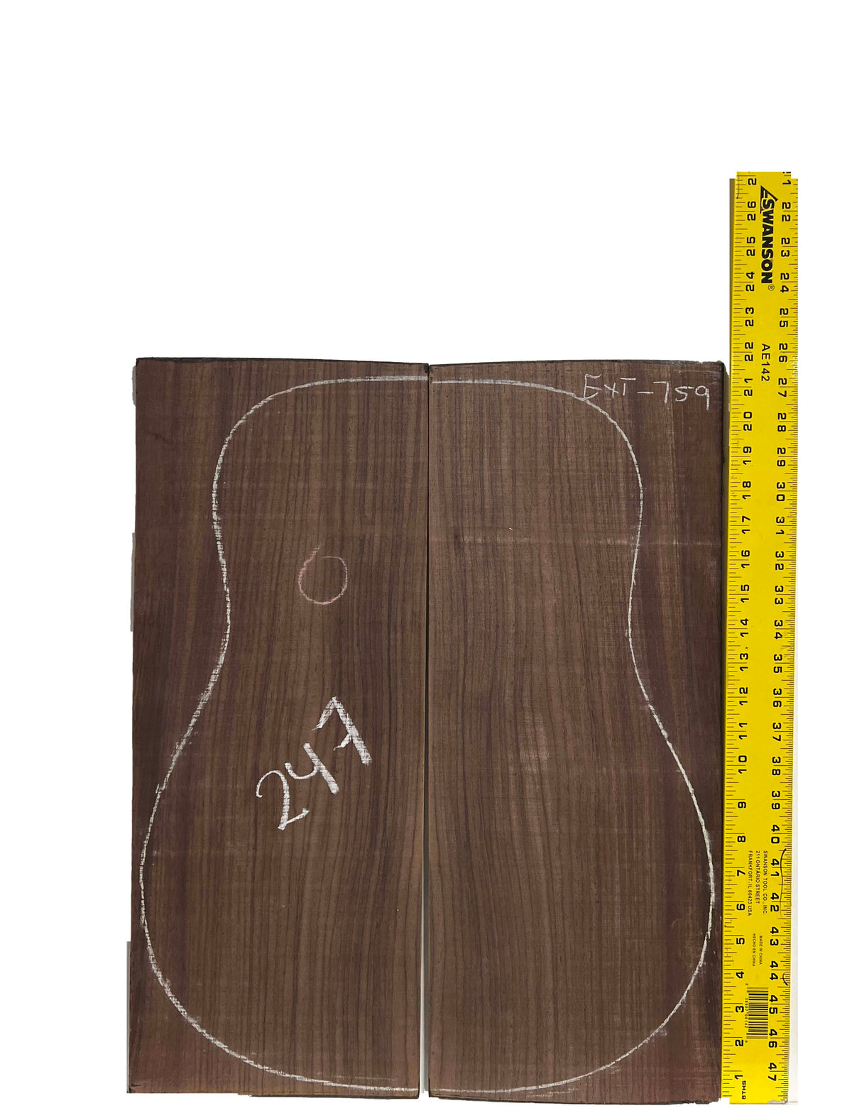 Indian Rosewood Guitar Classical Back And Side  #247 - Exotic Wood Zone - Buy online Across USA 