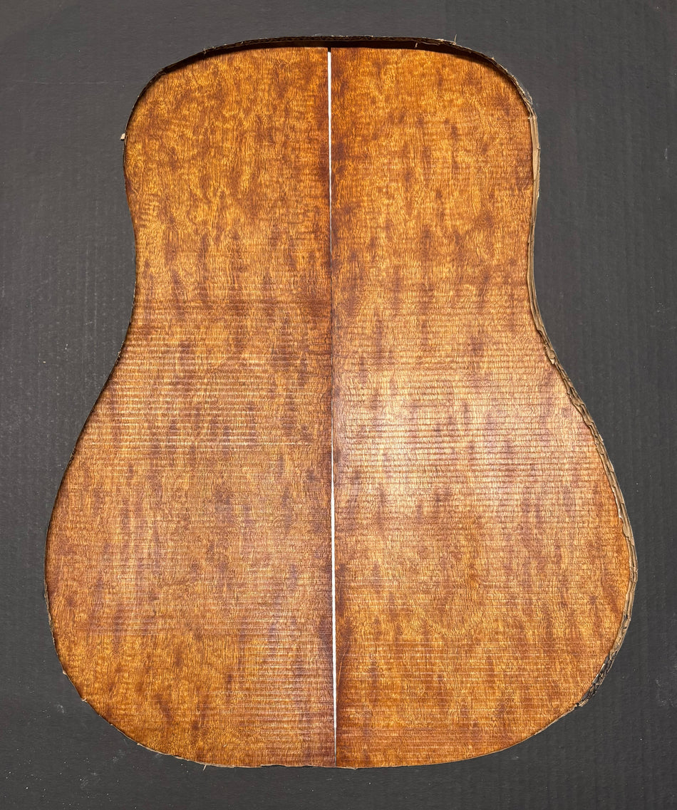 Juego de fondo y aros de guitarra de grado AAAA Dreadnought de palisandro de la India Oriental #61 