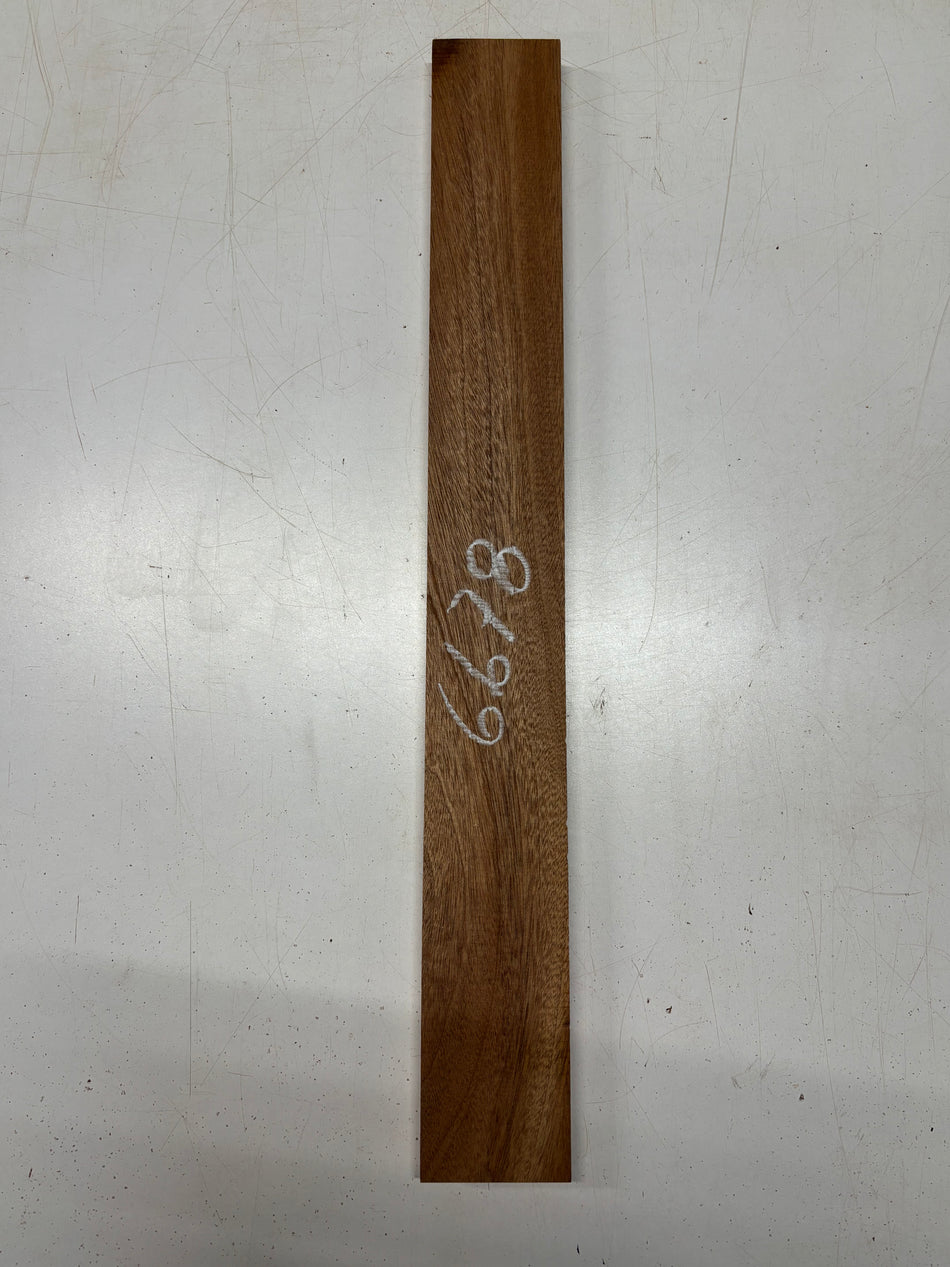 1 Piece, African Mahogany Thin Stock Lumber  25"x3"x3/4"#6678