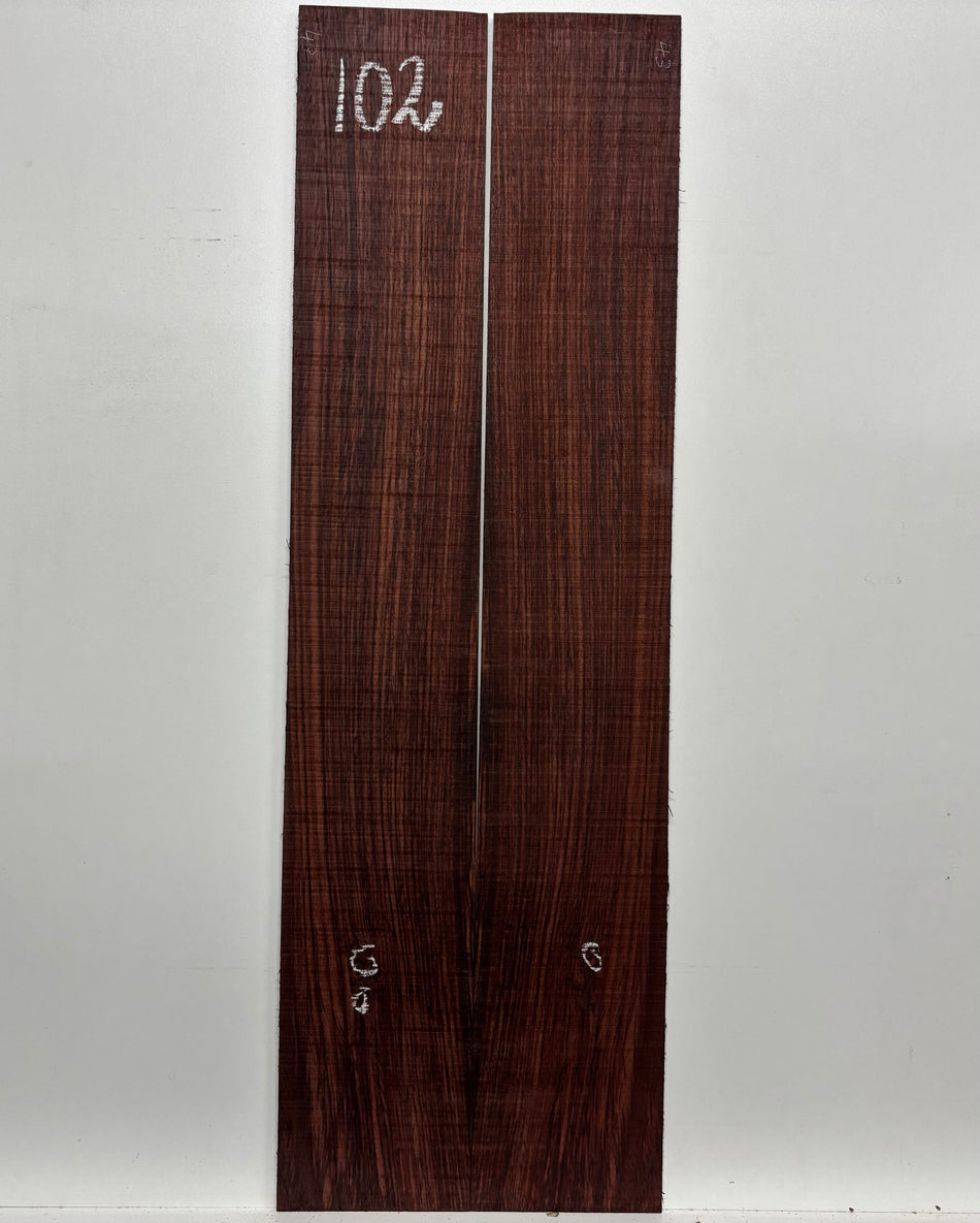 Royal Indian Rosewood Parlor Size (0) Guitar Side Set #102
