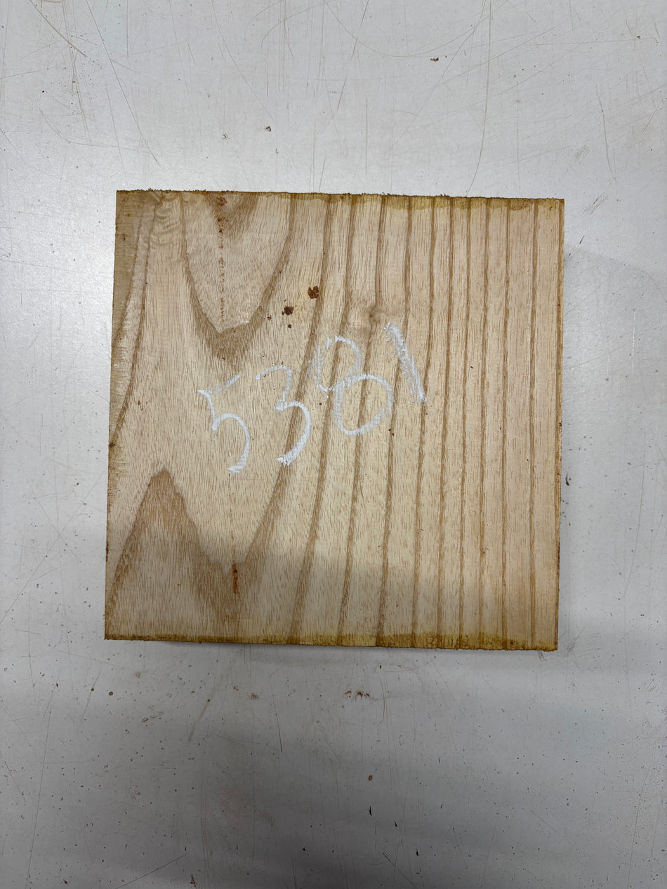 1 Piece, White Ash Bowl Blank 8"x8"x2"#5381