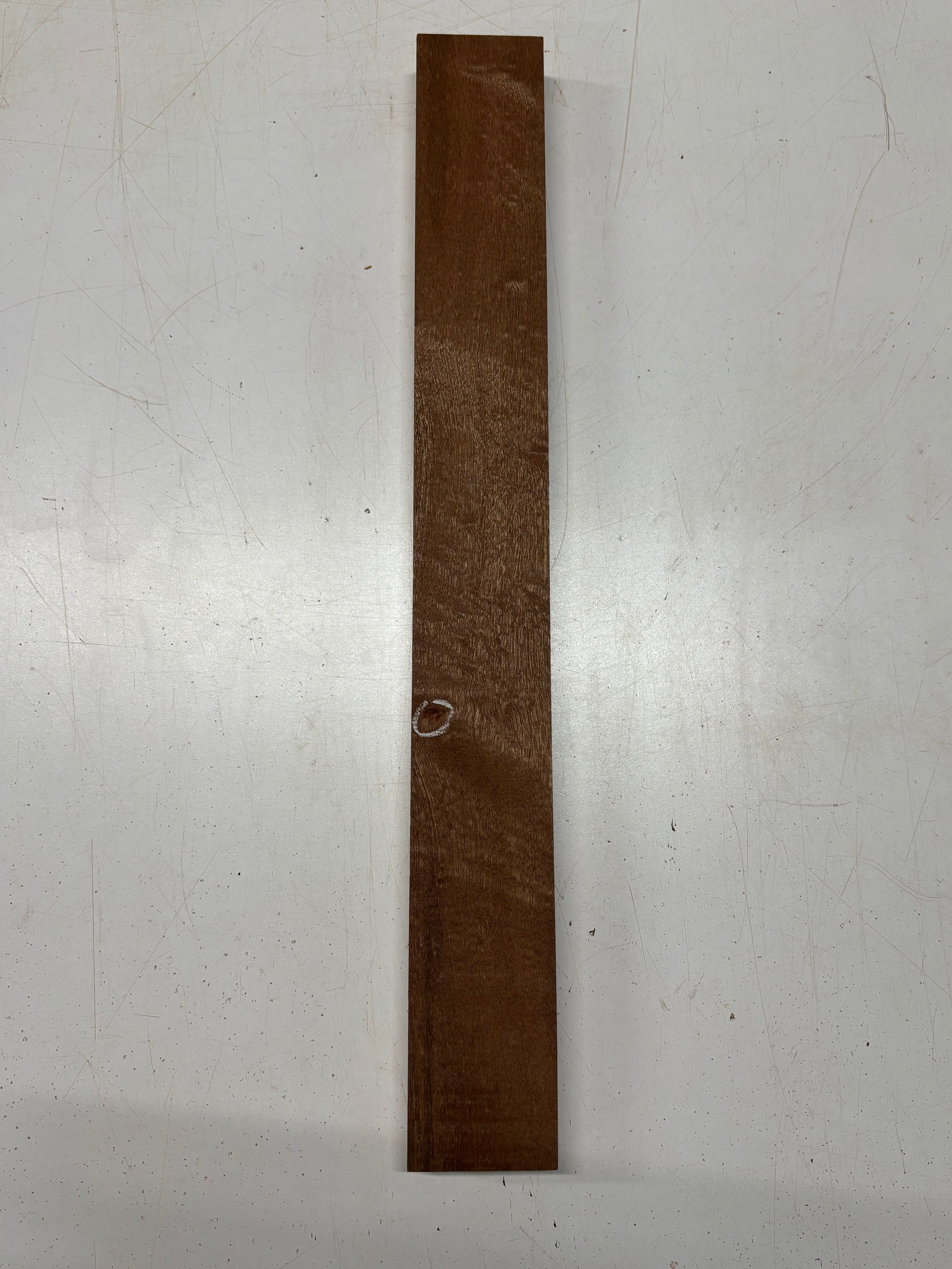 1 Piece, Sapele Guitar Neck Blank 24"x2-3/4"x1-1/4"#6680 - Exotic Wood Zone
