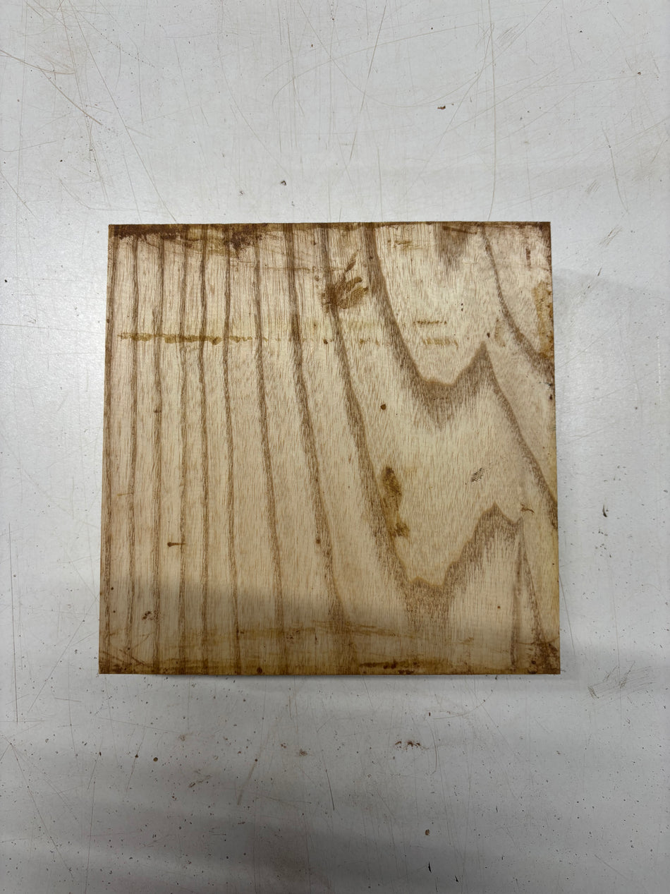 1 Piece, White Ash Bowl Blank 8"x8"x2"#5381