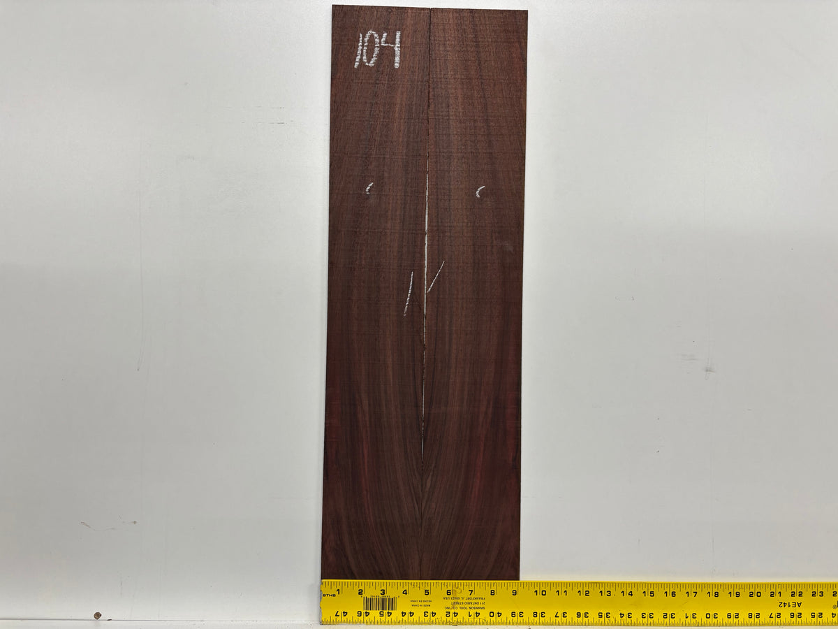 Royal Indian Rosewood Parlor Size (0) Guitar Side Set #104 Exotic Wood Zone 