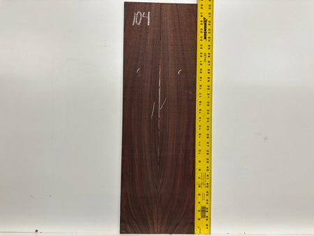 Royal Indian Rosewood Parlor Size (0) Guitar Side Set #104 Exotic Wood Zone 