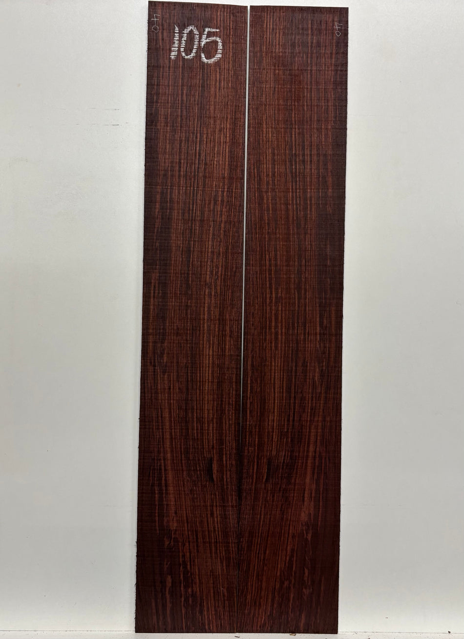Royal Indian Rosewood Parlor Size (0) Guitar Side Set #105 Exotic Wood Zone 