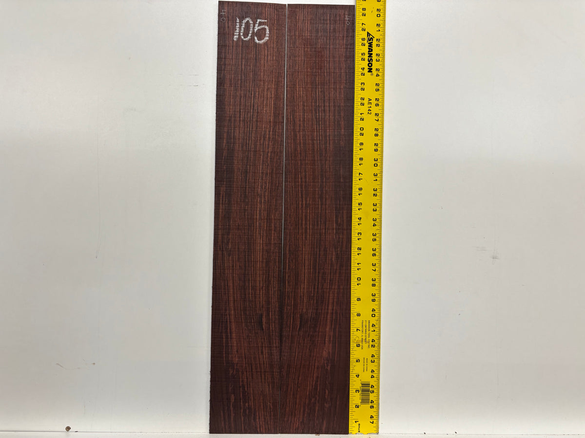 Royal Indian Rosewood Parlor Size (0) Guitar Side Set #105 Exotic Wood Zone 