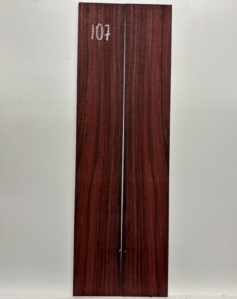 Royal Indian Rosewood Parlor Size (0) Guitar Side Set #107