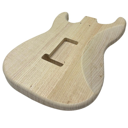 ST-Style Ash Unfinished Fender Guitar Body #22 - Exotic Wood Zone