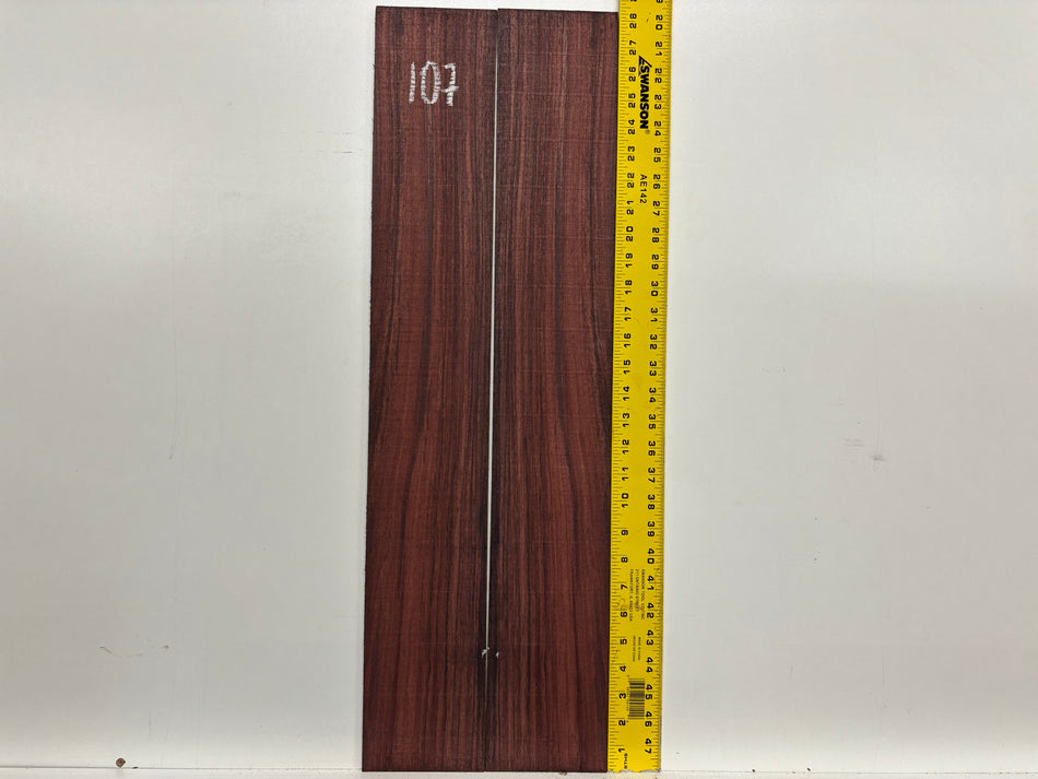 Royal Indian Rosewood Parlor Size (0) Guitar Side Set #107