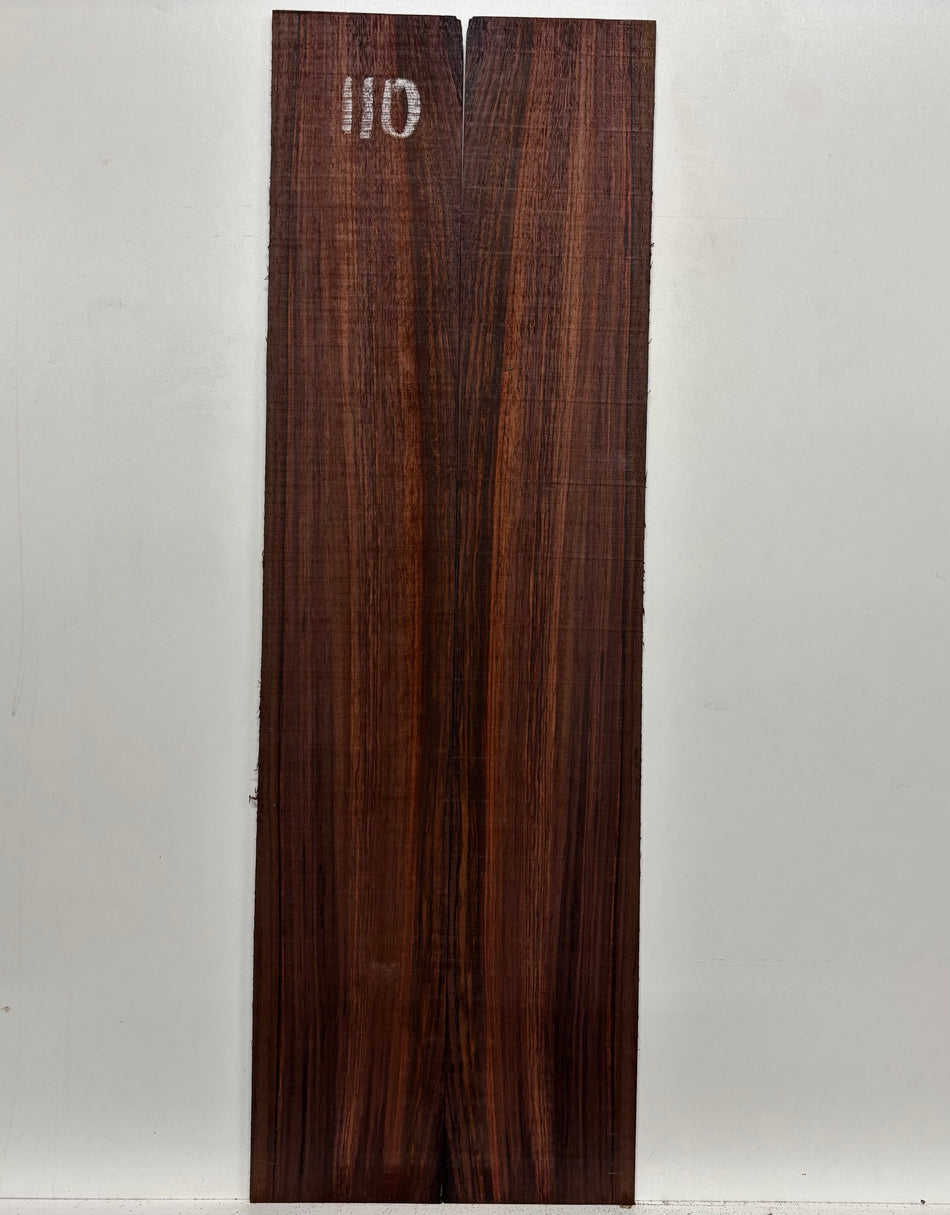 Royal Indian Rosewood Parlor Size (0) Guitar Side Set #110 Exotic Wood Zone 