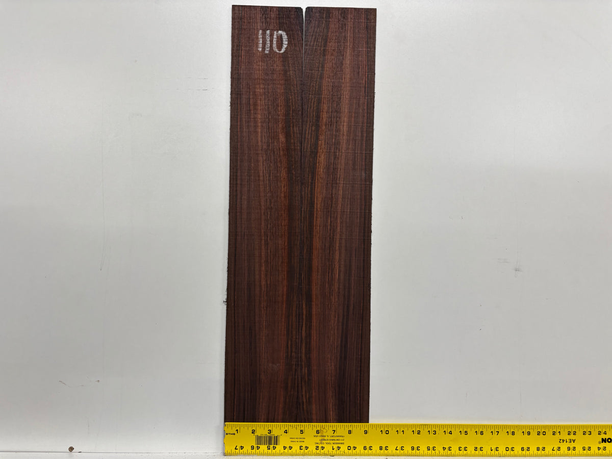 Royal Indian Rosewood Parlor Size (0) Guitar Side Set #110 Exotic Wood Zone 