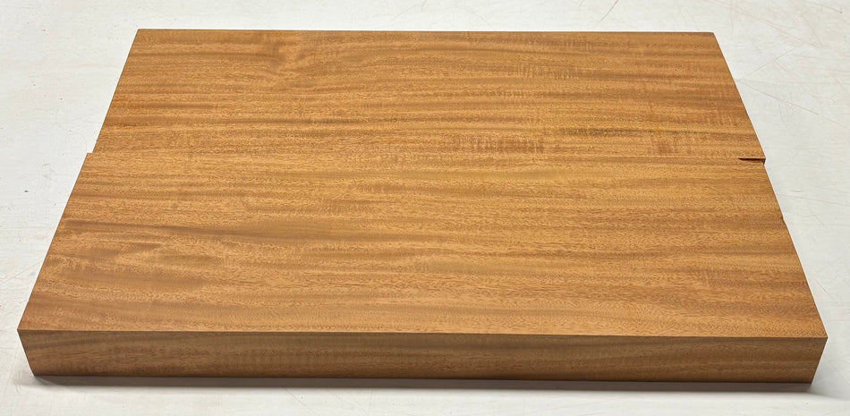 Flame Mahogany Guitar Body Blank - 22" x 15" x 1-7/8" (2 Pcs Glued) #115
