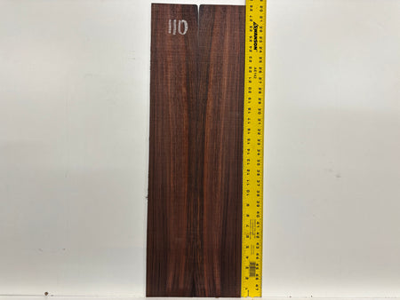 Royal Indian Rosewood Parlor Size (0) Guitar Side Set #110 Exotic Wood Zone 
