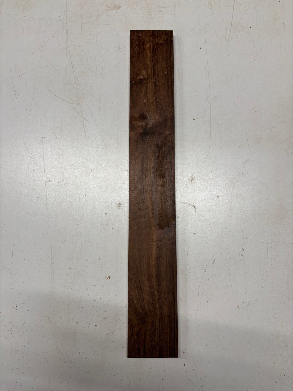 1 Piece, Granadillo Fingerboard Blank 21"x3"x1/2"#5389